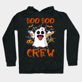 Boo Boo Crew Nurse Ghost Funny Halloween Costume Vintage Shirt Hoodie